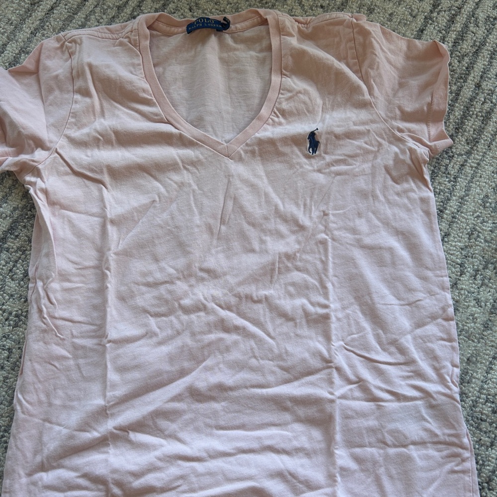 Pink Polo Ralph Lauren top - Size M (fits more like S)